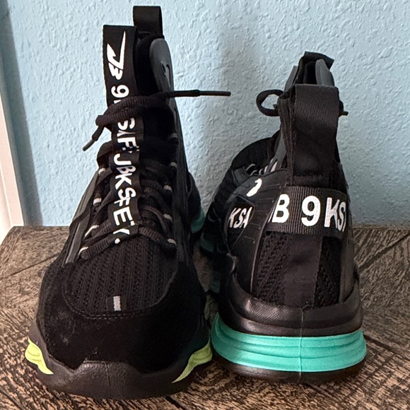 9K Safety JB Steel Toe Work Sneakers Size 7.5 – Black Lightweight Mesh Shoes - Picture 4 of 10